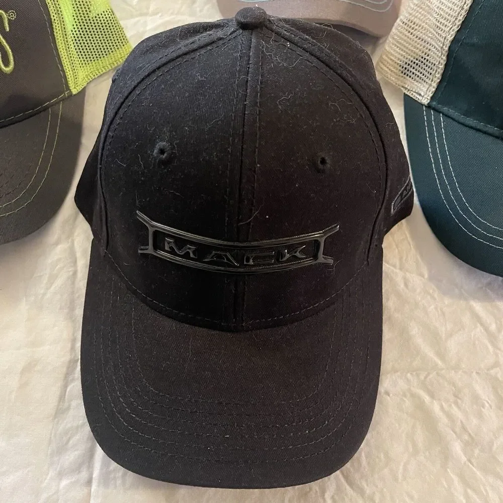 Lot Of 7 Vintage Hats SnapBack‎ Trucker Retro Men's